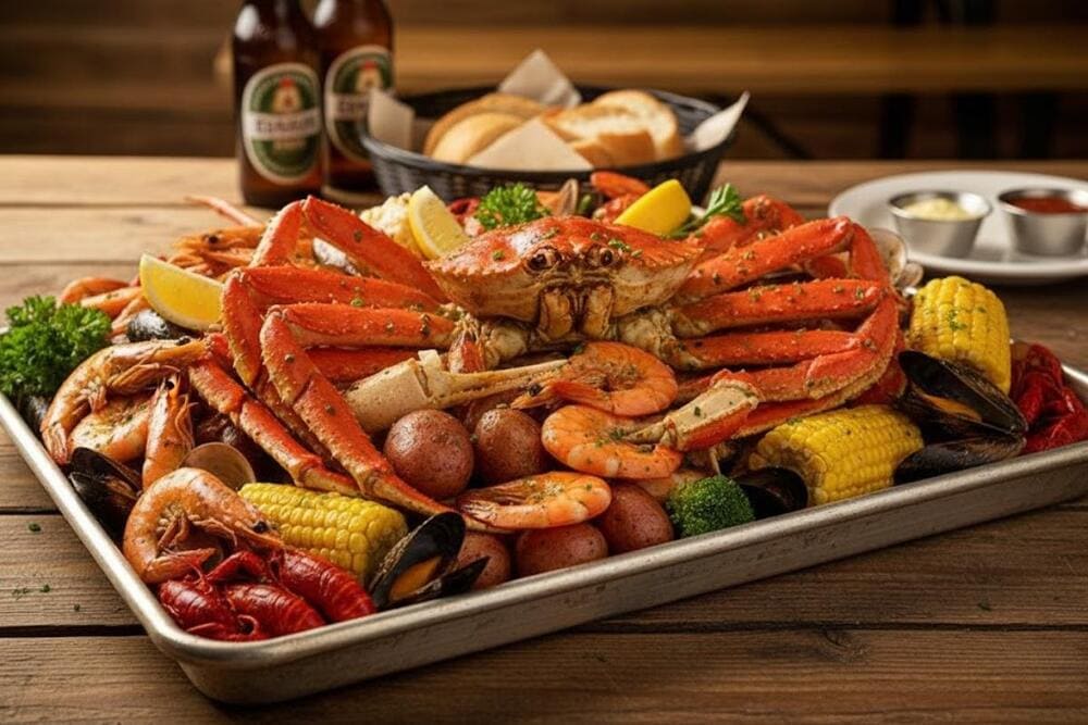 B&atilde;i Rạng c&oacute; nhiều m&oacute;n hải sản tươi ngon để bạn thưởng thức.